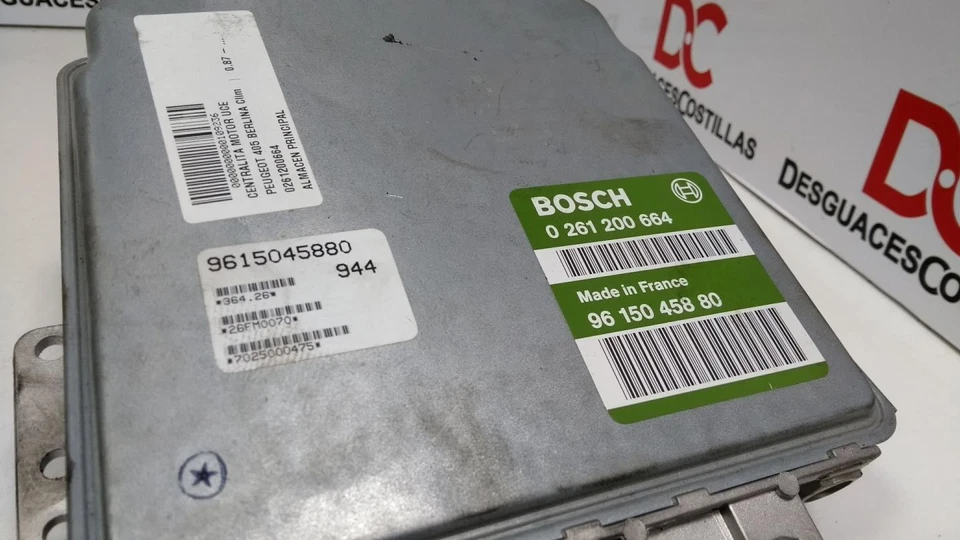 0261200664 Centralina Motore per PEUGEOT 405 BERLINA Clim 109236 - Immagine 2 di 3