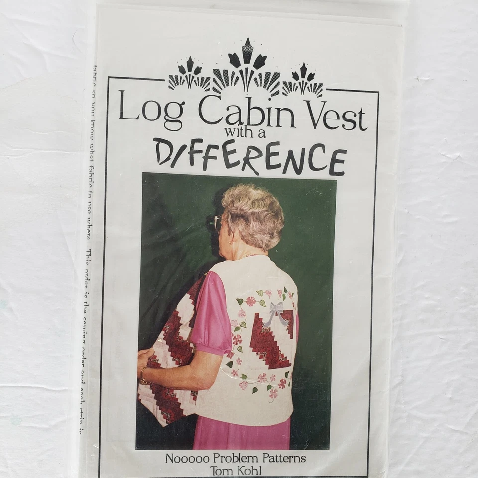 Quilted Applique Vest Sewing Patterns Lot of 10 Patriotic Country Christmas - Image 3 of 4