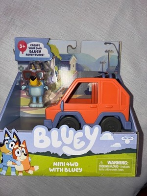 BLUEY -MINI 4WD WITH BLUEY - NEW