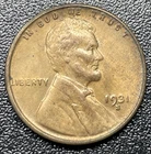 1931-S Lincoln Wheat Penny 1c AU Details Key Date