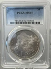 1883 Morgan Dollar PCGS MS 64 .