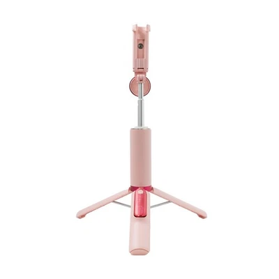 Trépied selfie stick sans marque avec télécommande bluetooth / ROSE - Photo 1/4