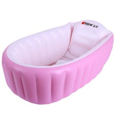 Inflatable Baby Bathtub, Kid Infant Toddler Infant Newborn Inflatable Foldabl...