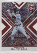 2016 Panini Elite Extra Edition Status Red Die-Cut 12/99 Hunter Cole #141 0c6