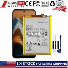 Replace QF50 Battery For Moto G04/G24/G34 Smartphone 3.91V 5000mAh with Tools