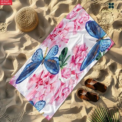 1pc Parzand 1pc Extra Large Beach Towel Suitable for Swimming, Pool, Yoga, Tra