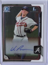 2015 Bowman #BCAP-WP Wes Parsons Chrome Prospect Autographs
