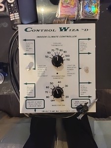 Control Wizard Indoor Climate Controller For Grow Rooms/Greenhouse.