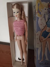 Vintage Original 1962 Barbie MIDGE Doll # 860 Titian Japan w/original box!