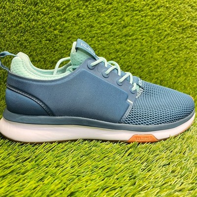 Kuru Atom Womens Size 10.5D Blue White Athletic Running Walking Shoes Sneakers