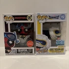 Funko Pop! Cuddly Fuzzlefin Jeff #1152 & Deadpool (with Jeff) #1297 GameStop Exc