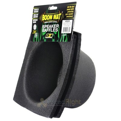 Design Engineering DEI 6.5'' Speaker Baffles Round 2 Pack Boom Mat 050330