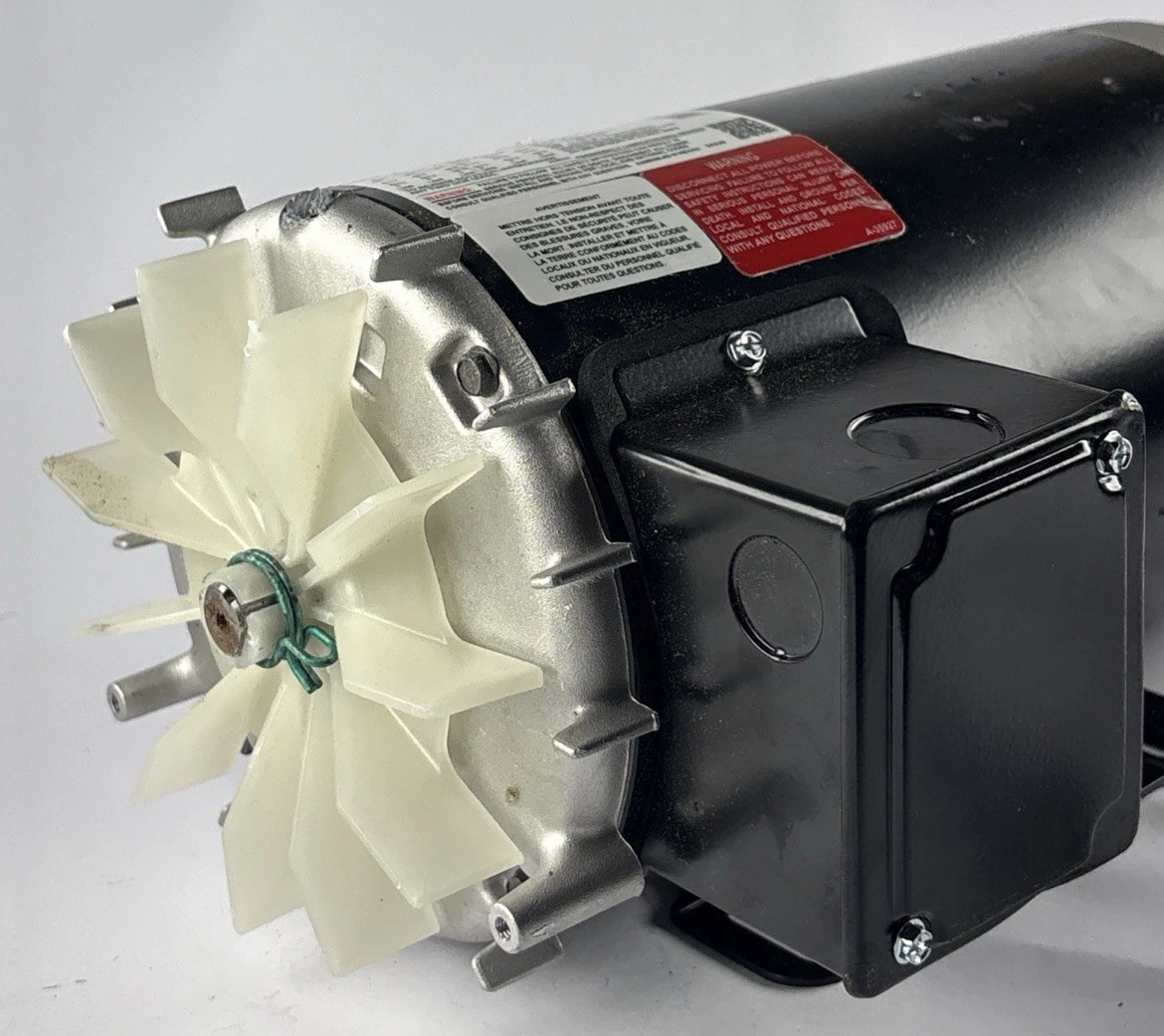 Leeson GT1207 2HP 3 Phase Electric Motor 145TC 230/460V Open Box (Read Desc) photo 8