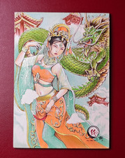 2024 Hui Xin Ge Yun Ding Tian Gong 1/1 Xianxia Dragon Maiden Hand Drawn Art Card