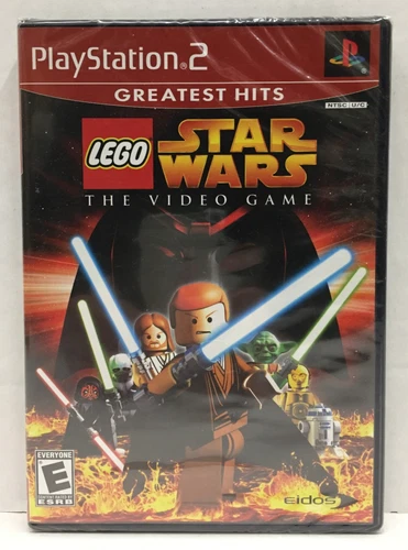 NEW sealed LEGO STAR WARS Video Game PLAYSTATION 2 Greatest Hits PS2 Darth Maul