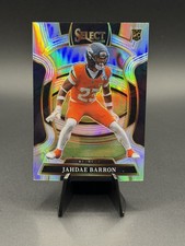 2025 Panini Select Jahdae Barron Silver Prizm #12 RC