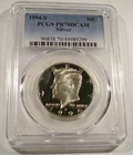 1994-S 50c SILVER PCGS PR70DCAM KENNEDY HALF DOLLAR PROOF DEEP CAMEO PR 70 DC