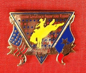 2008 Houston Livestock Show and Rodeo Badge