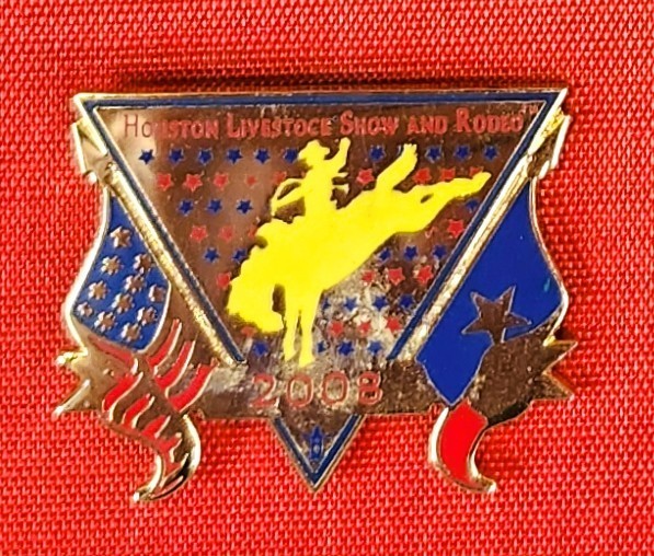 2008 Houston Livestock Show and Rodeo Badge
