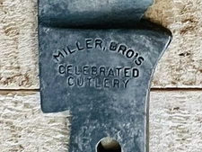 MILLER BROS CUTLERY MERIDEN CT SHEEPSFOOT KNIFE BLADE PARTS/REPAIRS CATTLE STOCK