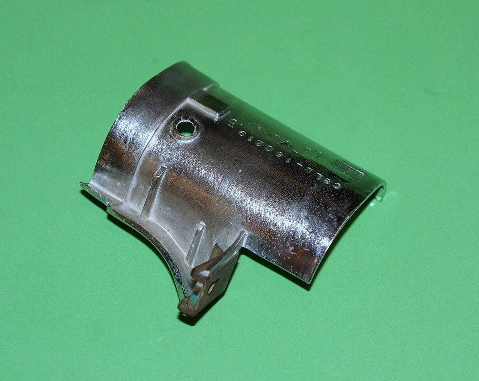 1968-71 LINCOLN MARK III OEM HEADLIGHT FENDER FRONT BUMPER BEZEL MOLDING - LH - Image 3 of 4