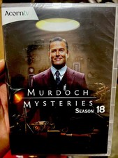 Murdoch Mysteries: Season 18 New DVD Boxed Set,