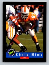 1992 Classic Blister #8 Chris Mims