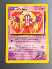 Sabrina's Jynx 57/132 Gym Challenge Pokemon Unlimited LP on eBay