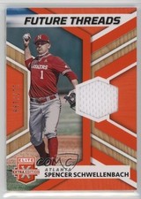 2022 Elite Extra Edition Future Threads Orange /199 Spencer Schwellenbach 00ht