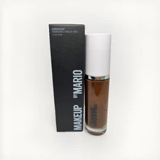 NIB Makeup By Mario SurrealSkin Liquid Foundation~30W~1 Oz/30ml~Full Size Dark