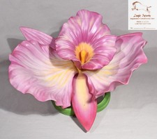 Laszlo Ispanky Sculpture Cattleya Orchid 11" Tall