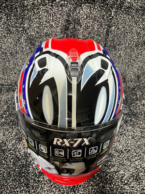 Arai Full face helmet RX-7X Corsair-X RX-7V Nakano Red'99 Size XL