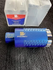 Dry Diamond Core Drill Bit Set,BRSCHNITT 2pcs 1 Inch (25 mm) Diamond Hole Saw Co