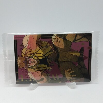 Wamuu Jojo's Bizarre Adventure Wafer Card Battle Tendency No.7