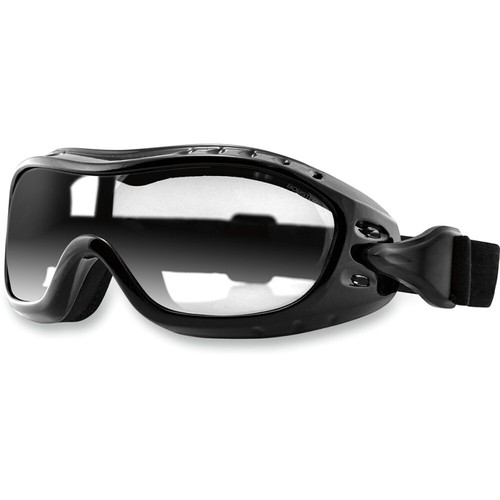 Bobster Night Hawk OTG Goggles (Black Frame, Anti-fog Clear Lens) - Foto 1 di 2