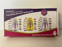 Friendship Bracelet Making Kit Ages 7+ Yellow Model Arts And Crafts Holidays Etc