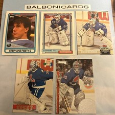 Stephane Fiset 5 Card Lot! Topps Donruss Stadium Club NM+ Free Shipping Rookie