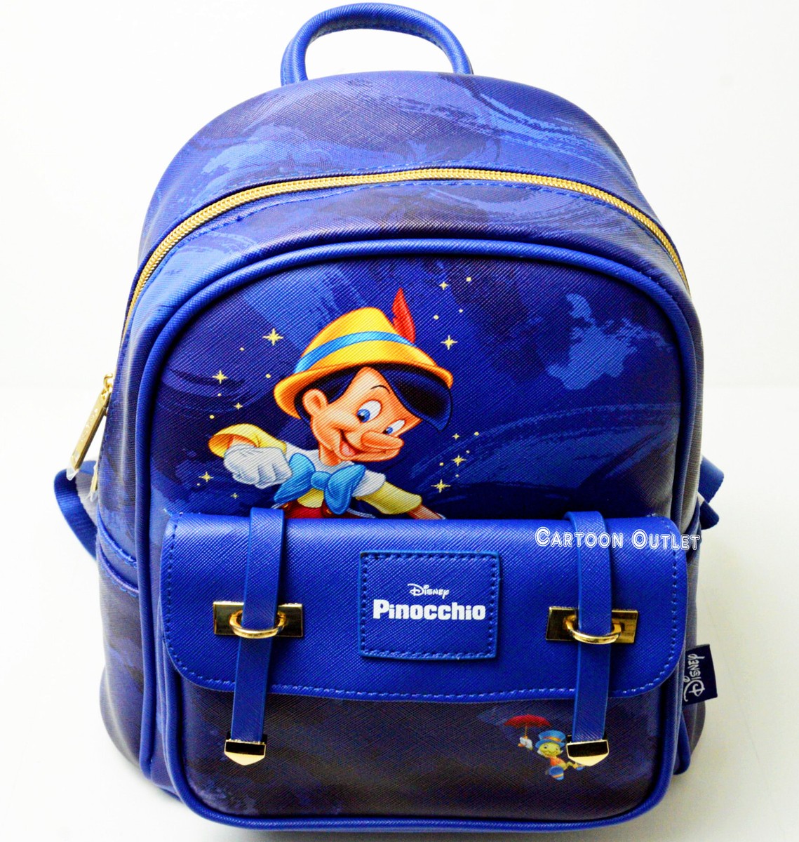 Disney Pinocchio Jiminy Cricket Purse Backpack 11