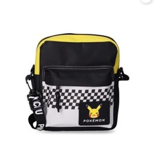 Pokemon Crossbody Unisex Handbag Multi-color Bag Pikachu Strap New With Tags