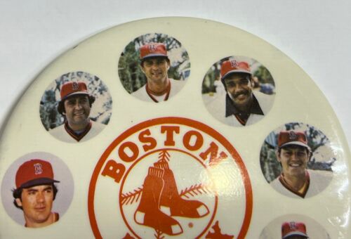 Vintage 1979 Boston Red Sox Metall 4" Pinback Button - Bild 2 von 12