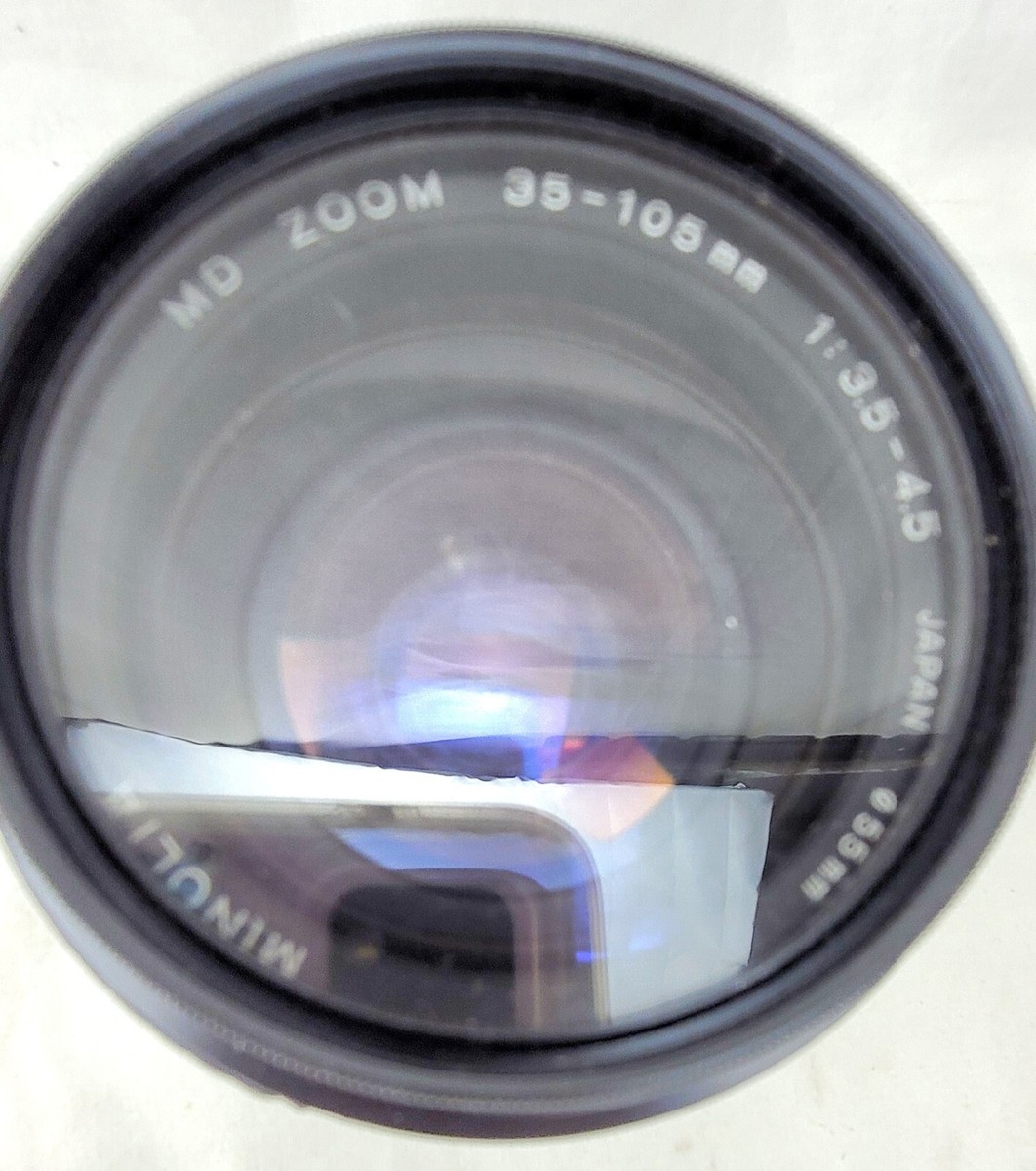 レンズ(ズーム) MINOLTA MD ZOOM 35 - 105mm F3.5 - 4.5 Minolta MD Zoom 35-105mm F3.5-4.5 Excellent Condition | eBay
