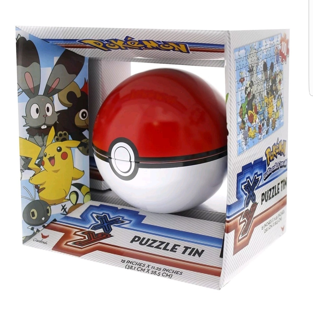 Pokemon Pokeball Puzzle Tin 100 Pieces Brand New in Tin and Box | eBay