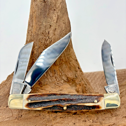 Buck Creek Stag Stockman Collectors Edition 1 of 500 German Stainless (17) - Picture 2 of 8