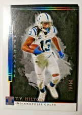 2020 IMPECCABLE SILVER PARALLEL BASE T.Y. HILTON 20/50
