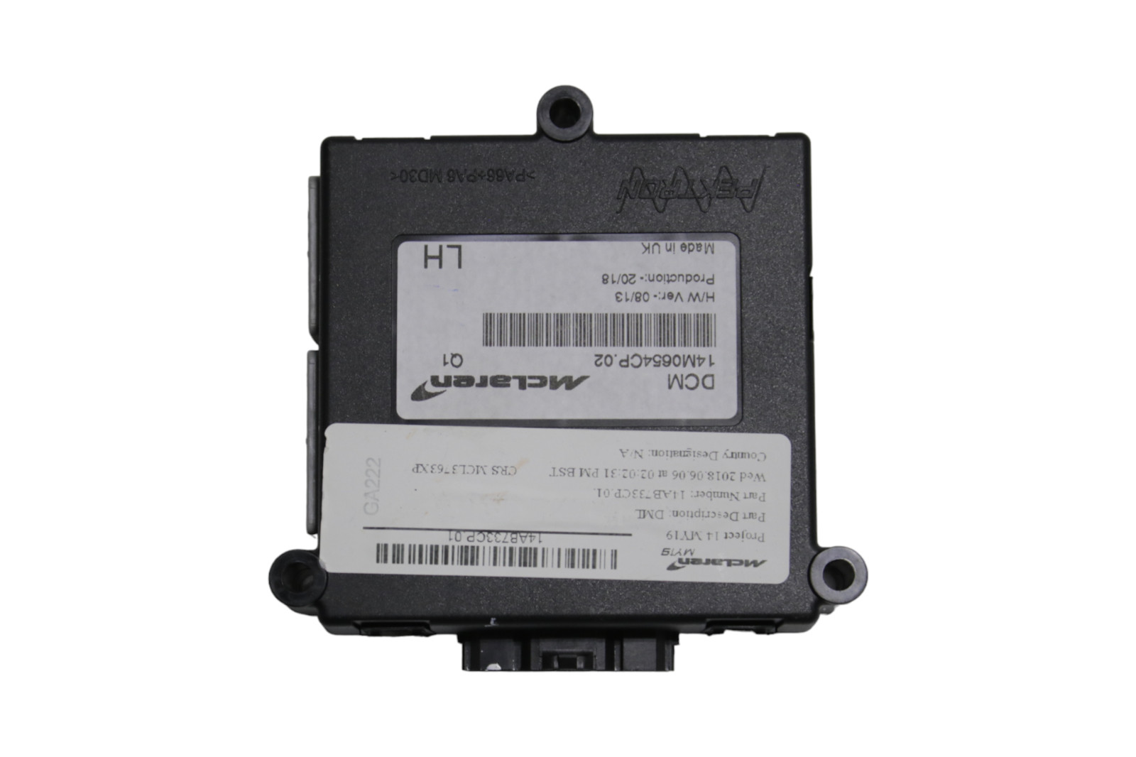 McLaren 720S Left Driver Side DCM Driver Body Control Module 2018 - 2023 OEM