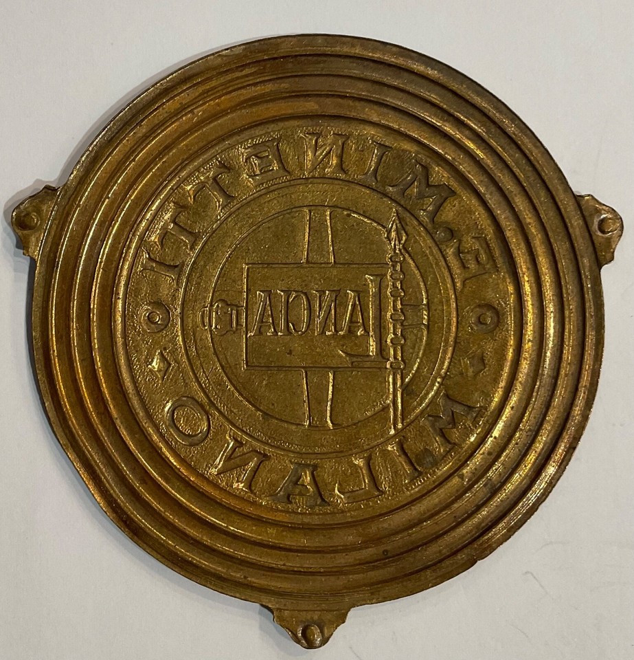 AUTOMOBILISMO CONCESSIONARIO LANCIA MILANO PLACCHETTA