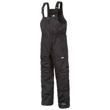 TRESSPASS KALMAR TUTA DA SCI IMPERMEABILE PER BAMBINI Pantaloni da sci Pantaloni 2/3 anni - Nero