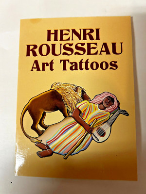 Henri Rousseau Art Temporary Tattoos Surreal Naive ''The Dream'' ''Sleeping Gypsy''