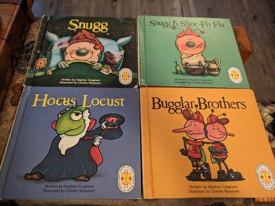 Topsy Turvy Books - Stephen Cosgrove - HC - 8 Books/16 Stories - 1988 Pre-owned