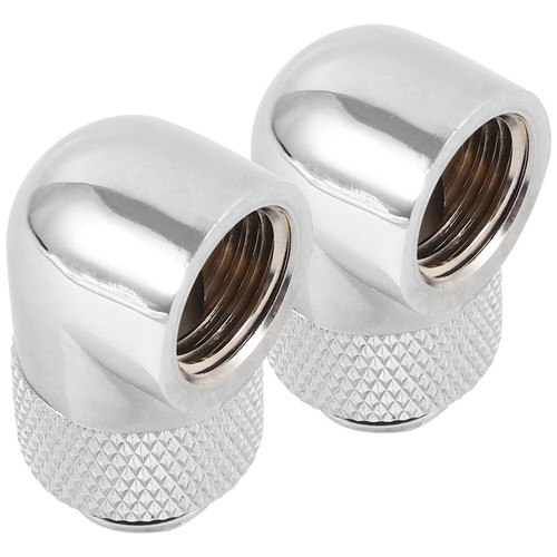 2 Pcs Computer Water-cooled Elbow Cooling Equipment Connector System